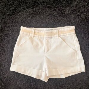 Women's White Shorts